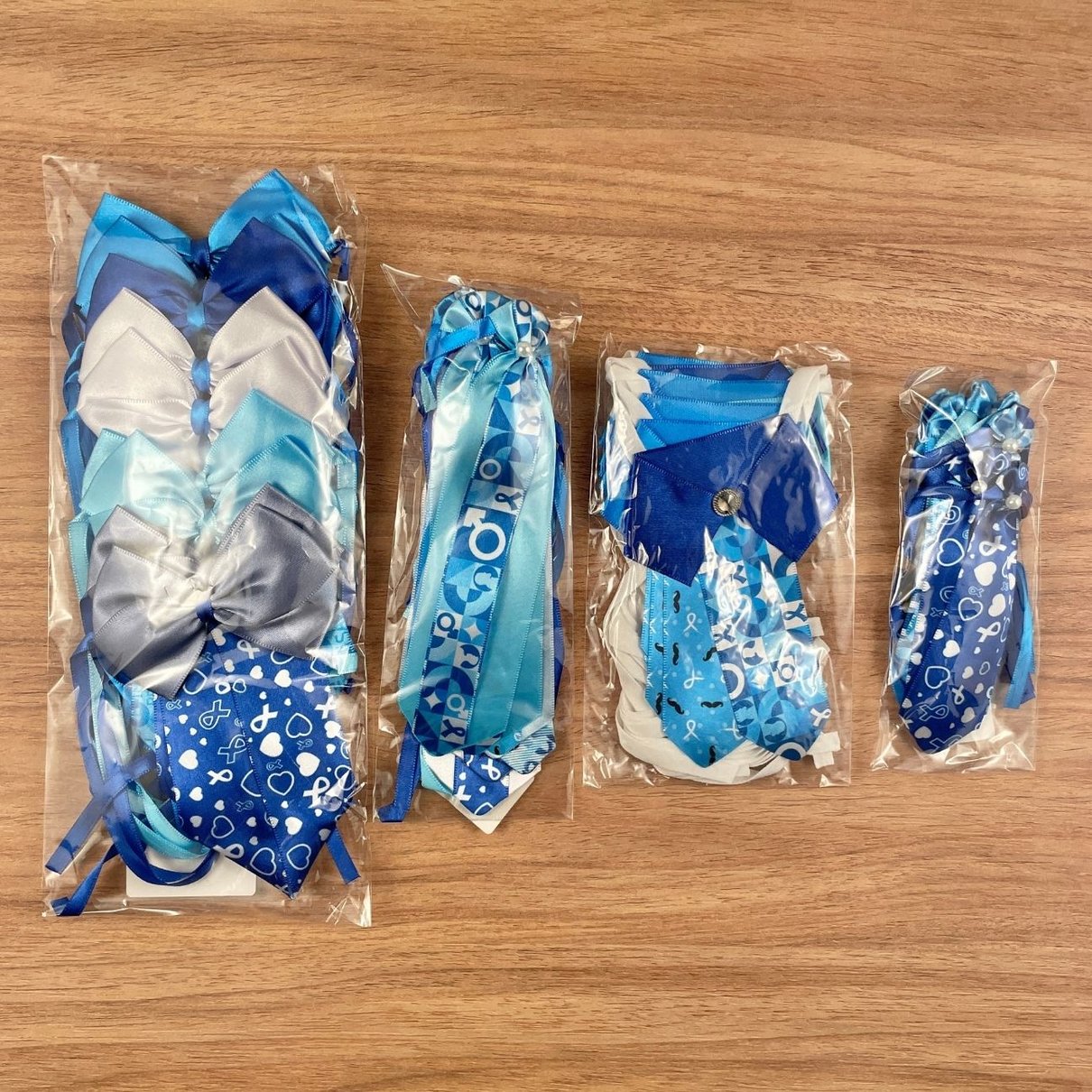 03 kit pet mix novembro azul 100 un sortidas