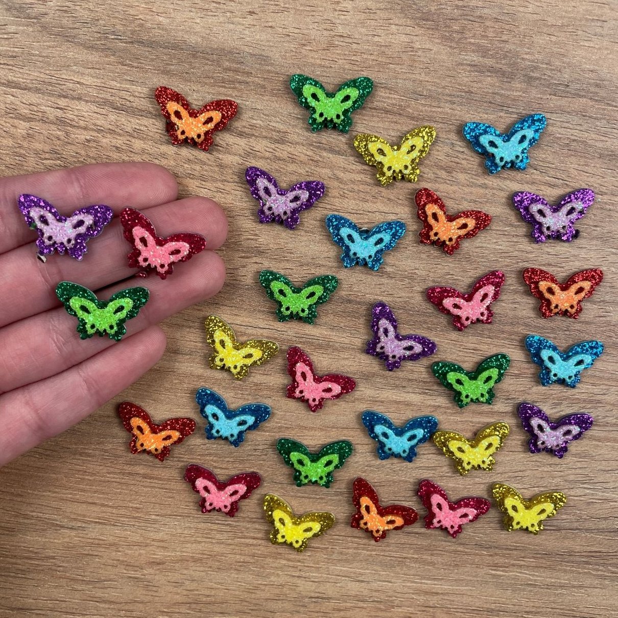 02 off adesivo pet premium borboleta p 10 un